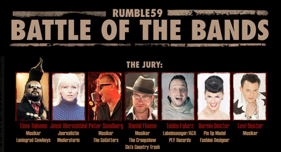 Rumble59 Battle of the Bands - Rockabilly Rules Magazine