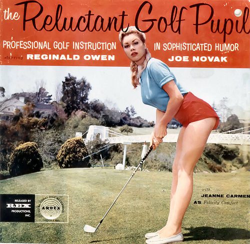 Jeanne Carmen modelte für Golfhersteller und war professionelle Trick-Golfspielerin-(C) flickr.com