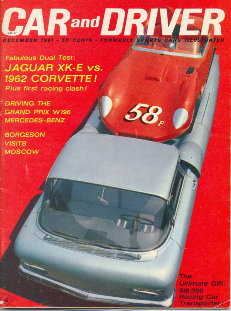 Car & Driver Magazin - Dezember 1961