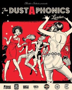 Dustaphonics-Anzeige