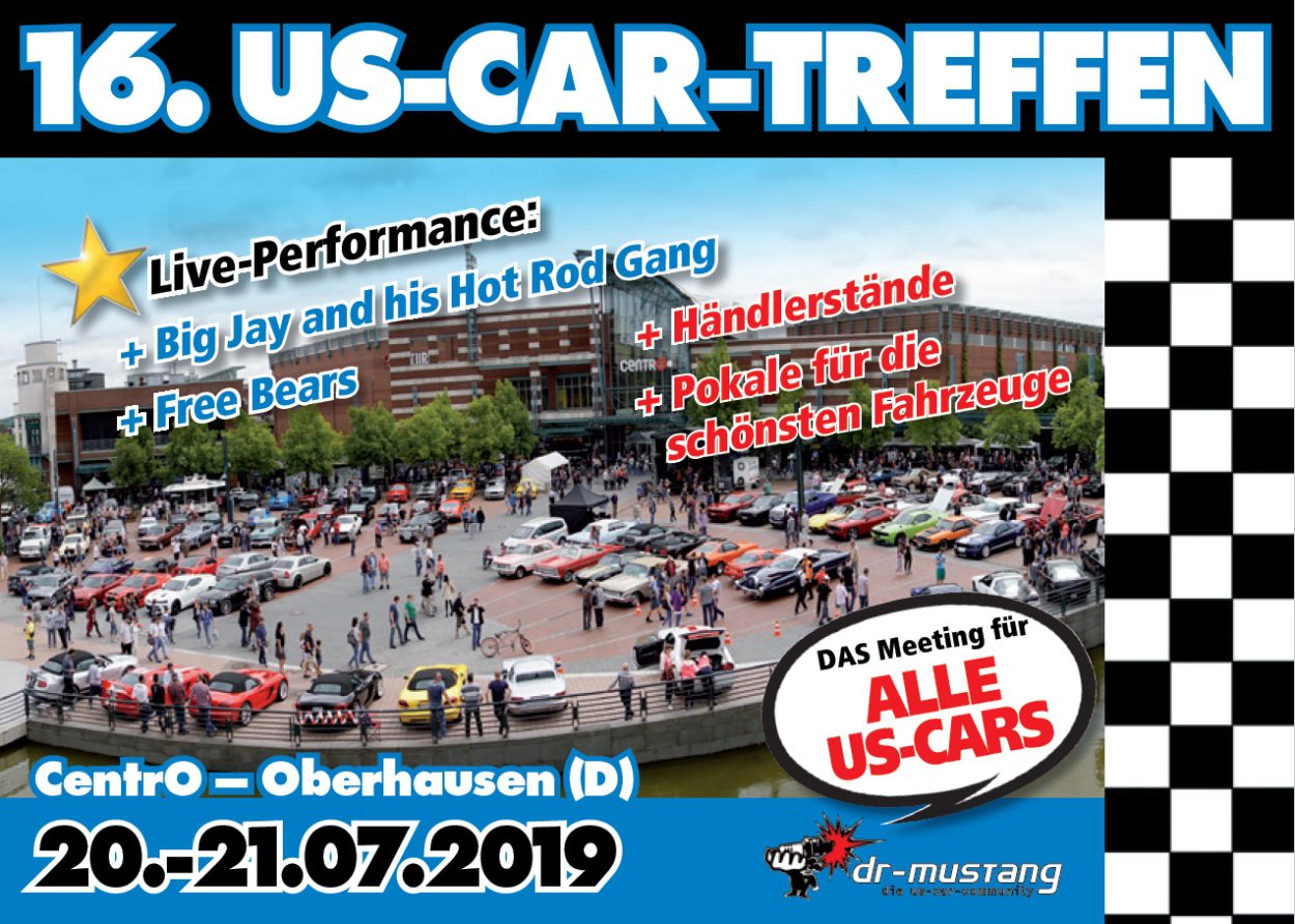 16. US-Car-Treffen am CentrO Oberhausen - Rockabilly Rules Magazin