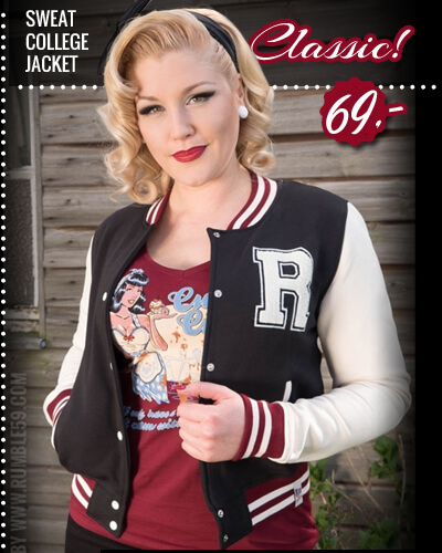 Sweat College Jacke