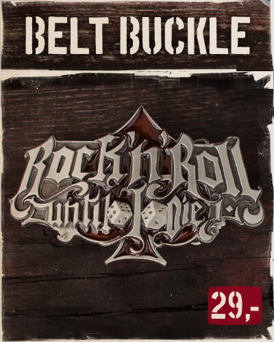 Belt Buckle - RocknRoll until I die