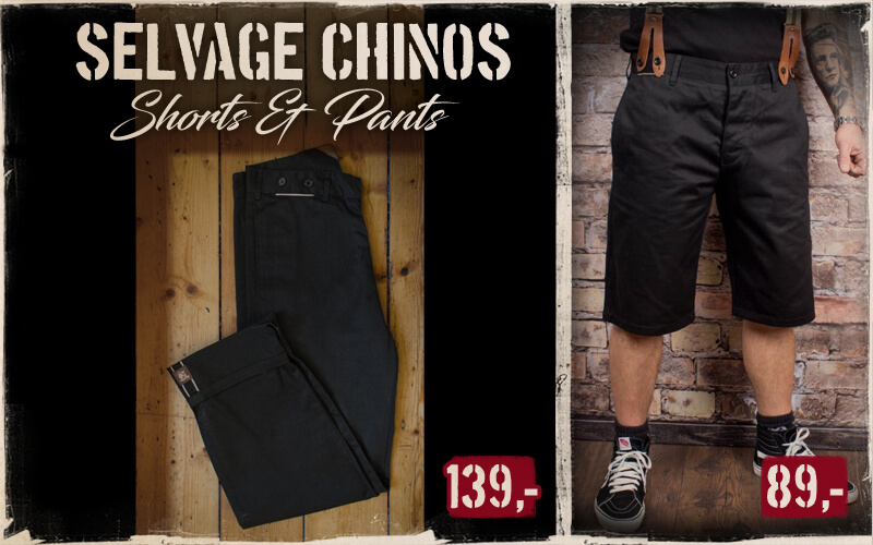 Selvage Chino Hose