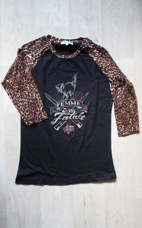 Rumble59 Raglan-Shirt Femme Fatale I