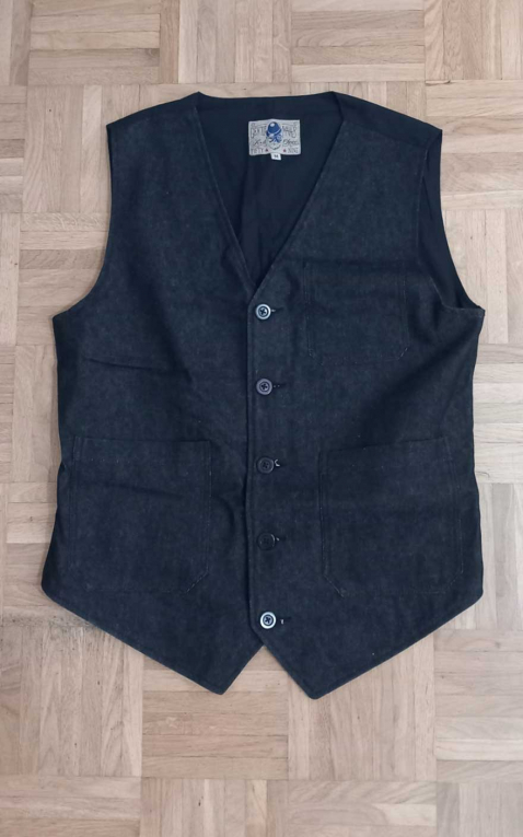 Rumble59 gilet vintage noir