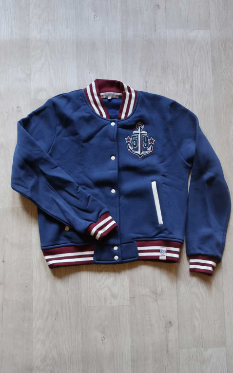 Rumble59 Sweat College Jacke Sailor