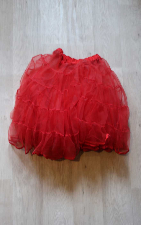 Last Chance - Red Hot and Blue Petticoat - white