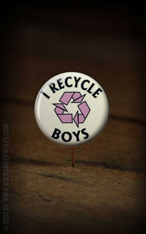 Button Recycle Boys 223