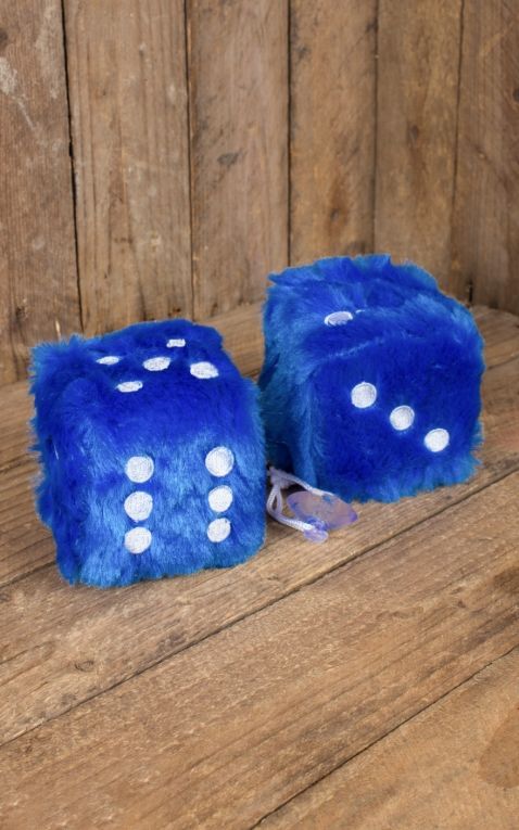 Blue fuzzy dice -  Schweiz