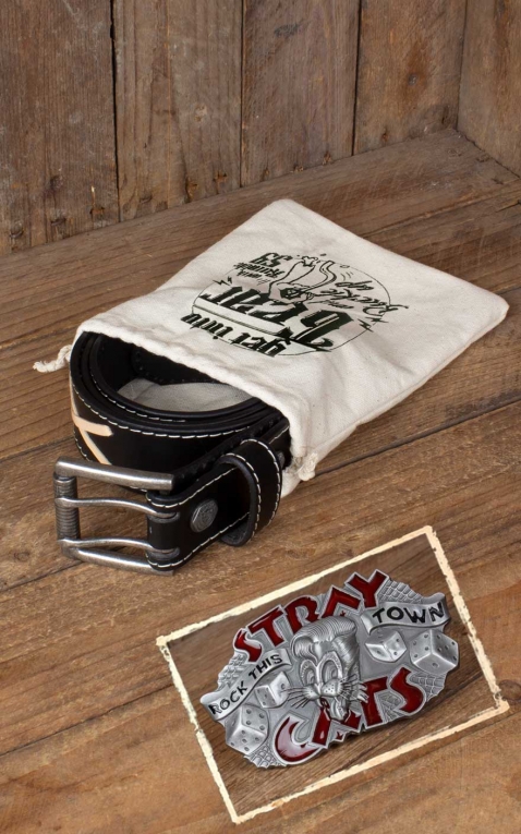 Buckle Set Stray Cats, black | Top Choice