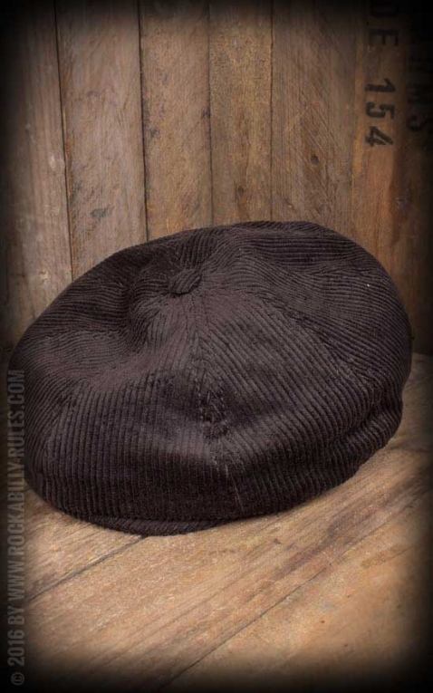 rockabilly flat cap