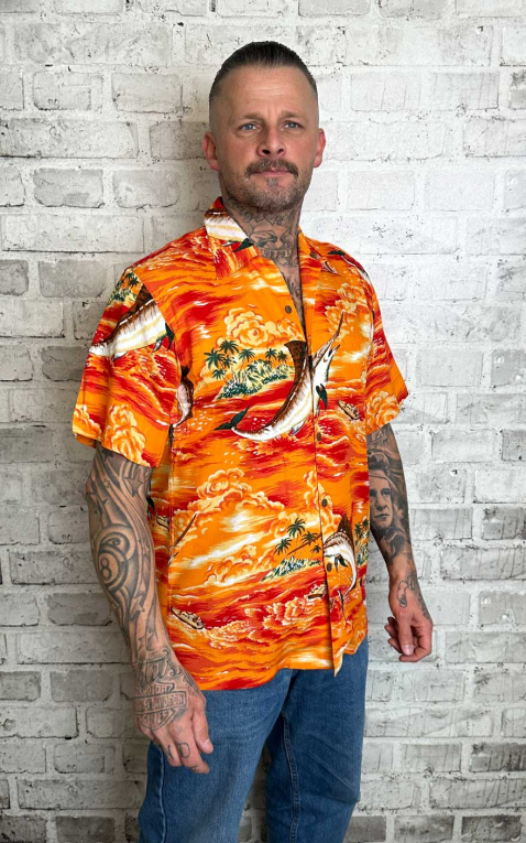 Karmakula Hawaiian Shirt - Marlin