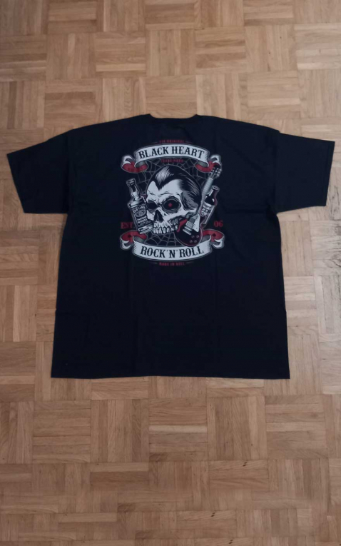 Letzte Chance - Black Heart T-Shirt - Rock and Roll