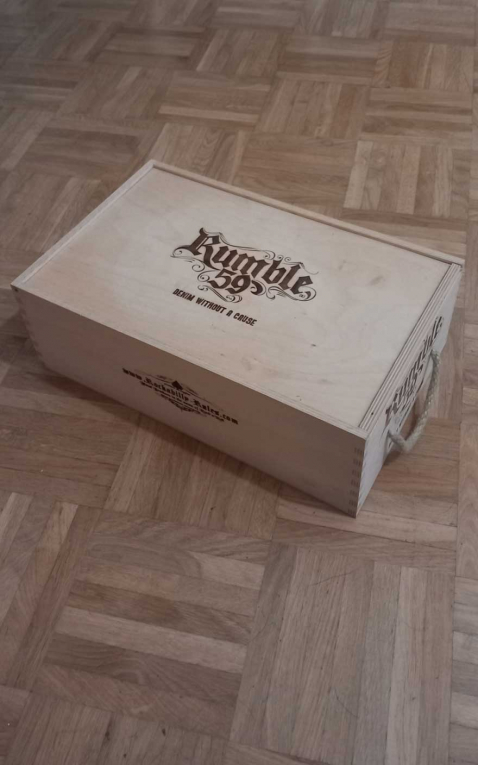 Coffret en bois Rumble59 III