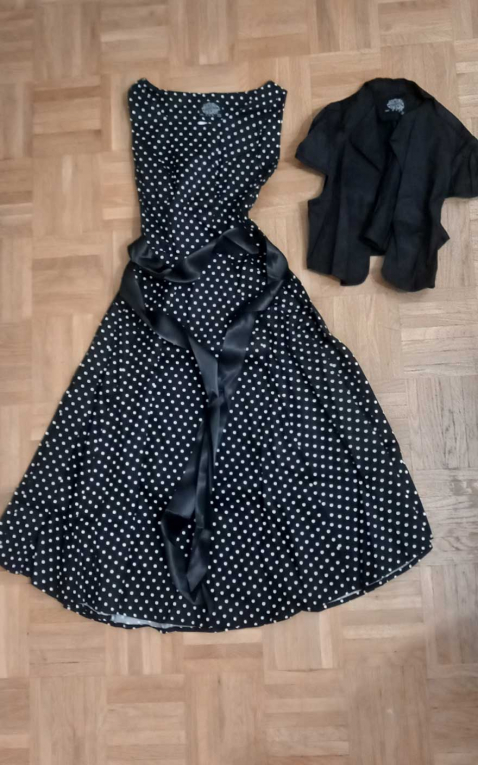 Lindy Bop Swing dress Polkadots