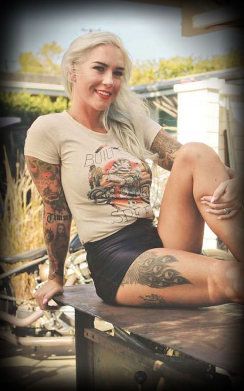 madras at donere Produktion Mischief Made - Women's T-Shirt ' Built for Speed' | Rockabilly Rules