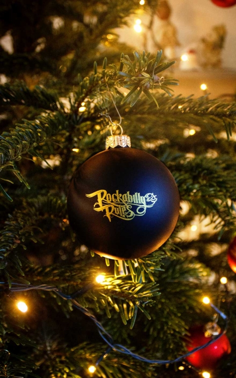 Christmas tree ball by Rockabilly Rules