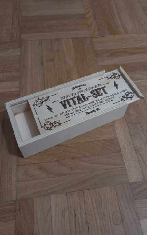 Rumble59 Schmiere Vital Set Kiste aus Holz