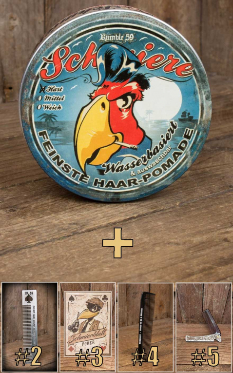 Rumble59 - Schmiere - Pomade water-based - strong