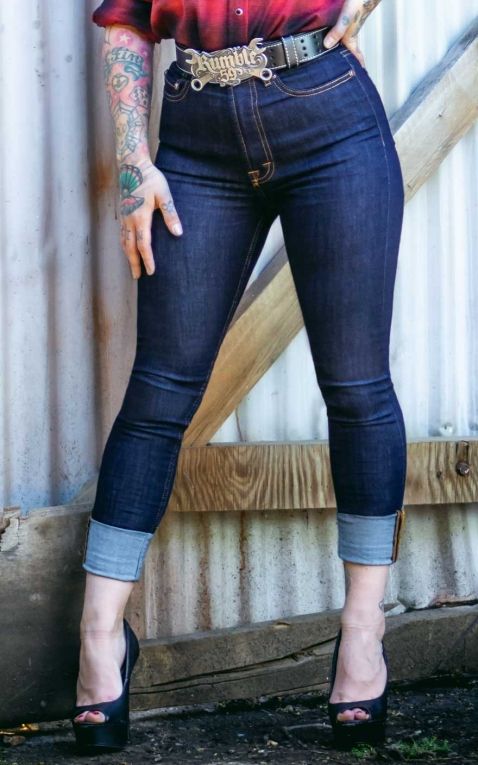 ladies with jeans