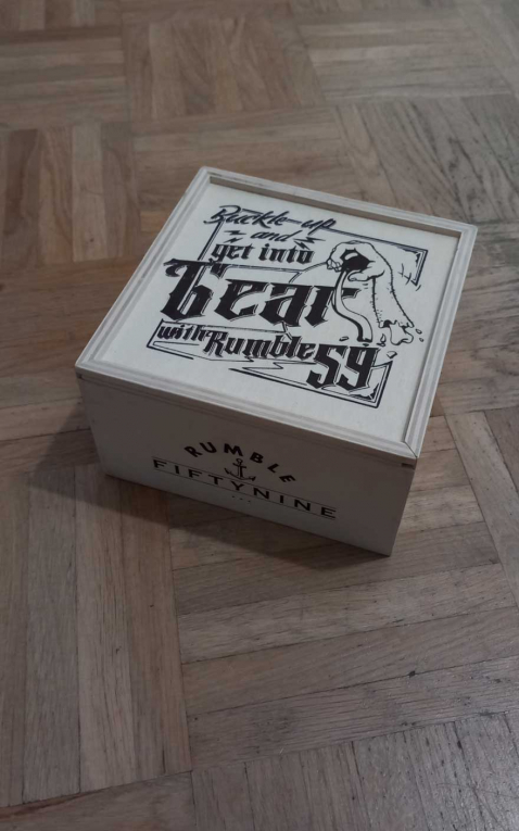 Coffret en bois Rumble59 petit