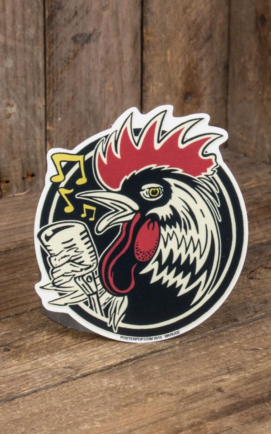 Sticker - Kruse Rockabilly Rooster